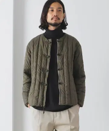 TAION x BEAMS LIGHTS 차이나 리버서블 이너 다운 M