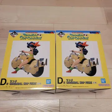 드래곤볼 제일복권 D상 런치 피규어 2개 (초기 오류품)