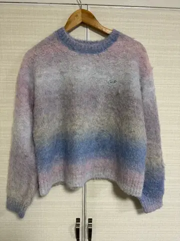 코발트 컬러 니트 스웨터 FREE 사이즈