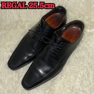 새상품급 REGAL 블랙 드레스 슈즈 25.5cm