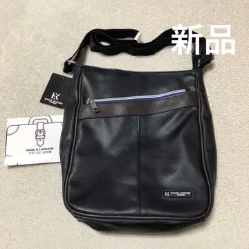 HIROKO KOSHINO 남성용 캐주얼 숄더백 브라운