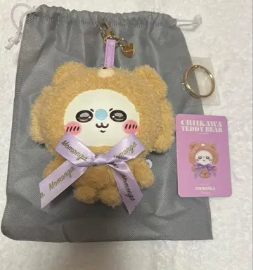 치이카와 (먼작귀) 키라메코 테디 베어 모몽가