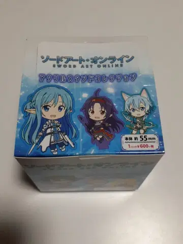 미개봉 소드 아트 온라인 아크릴 스탠드 컬렉션 1BOX 8팩