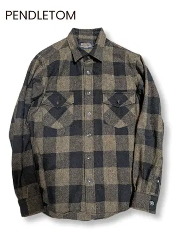 펜들턴 일본제 울 체크 무늬