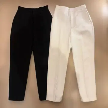 CELFORD 블랙 화이트 팬츠 사이즈 34