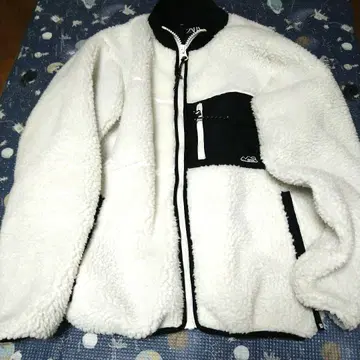 ZARA 플리스 보아 자켓 화이트