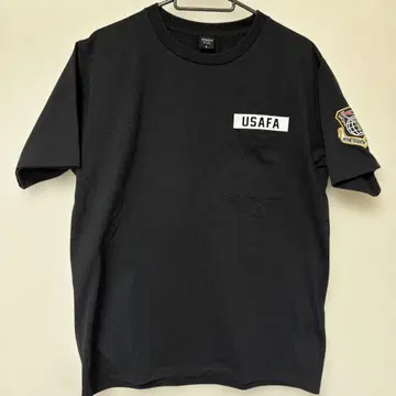 AVIREX 블랙 T셔츠 L 사이즈 USAFA