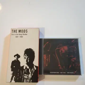 THE MODS LEATHER FILE 1981-1991CD