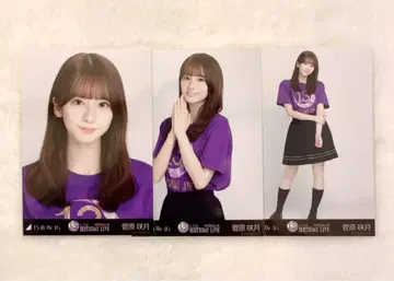 노기자카46 스가와라 사츠키 13thBD 라이브 T셔츠 13주년 컴프