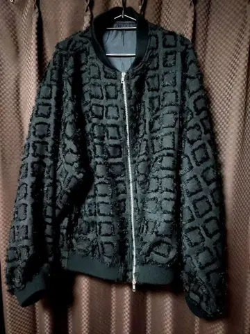 샤기 자켓 변형 블루종