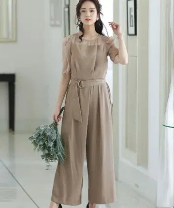 PourVous 올인원 팬츠 드레스