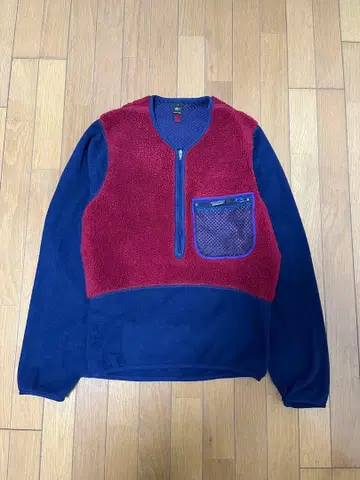90s USA PATAGONIA 아쿠아 퍼 S 플리스 자켓
