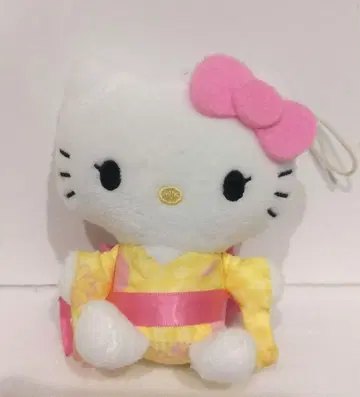 산리오 헬로키티 유카타 기모노 마스코트 봉제 인형 키티 2018