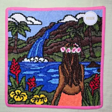 페이러 손수건 헤더 브라운 아일랜드 뷰티 미사용 새상품