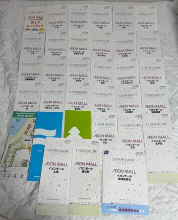 이온몰 플로어 가이드 플로어 맵 관동 지방 세트