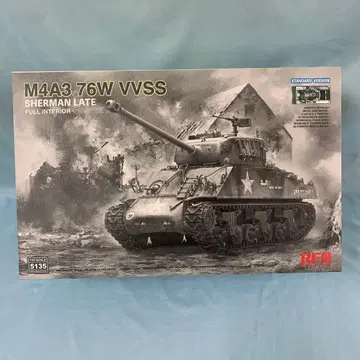 M4A3 샤먼 76W VVSS 후기형 w/풀 인테리어 일반 버전