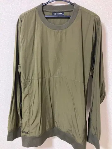 NO COFFEE 올리브 XL 나일론 자켓