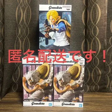 원피스 Grandista 사보 루피 2 니카 피규어 세트