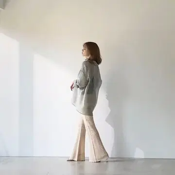 RIELLE RICHE 빅 시어 셔츠