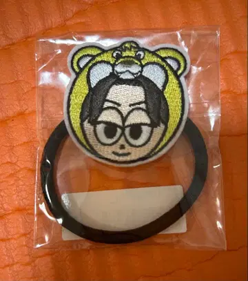 원엔 REI 자수 캐릭터 머리끈