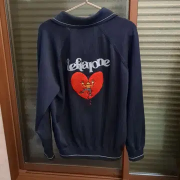 레프트 얼론 피케 셔츠 니트 M 사이즈 중고