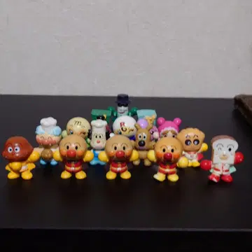 호빵맨 목욕공 피규어 세트