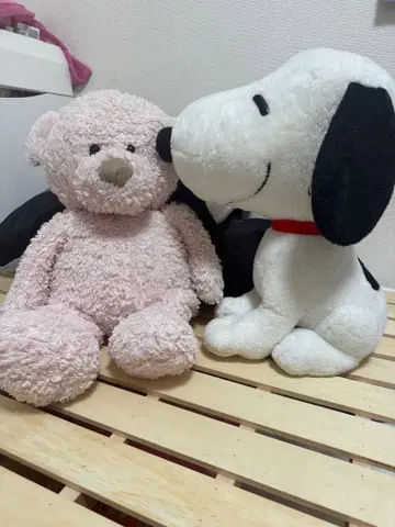 스누피 위니 더 푸 봉제 인형 세트