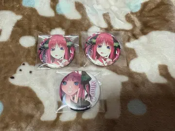 5등분의 신부 나카노 니노 아토레 도넛 특전 캔뱃지