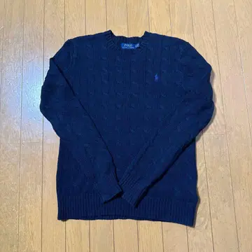 랄프 로렌 케이블 니트 XS