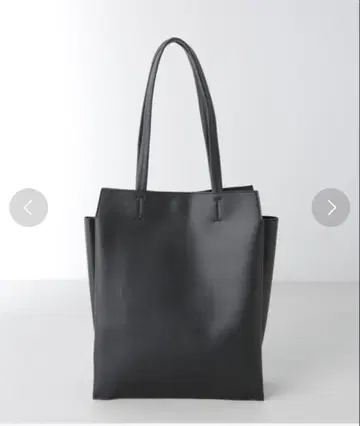 나노 유니버스 세로형 토트백 블랙