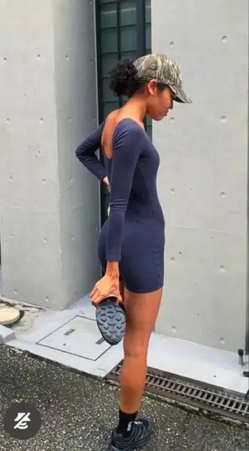 coome 롱 슬리브 올인원