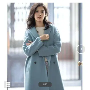 23구 쿠미쿄쿠 오버 사이즈 체스터 코트