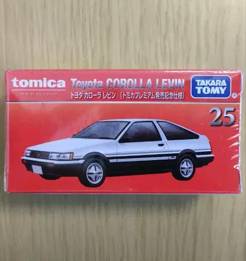 단종 새상품 토미카 프리미엄 25 도요타 코롤라 레빈 (출시 기념 사양)