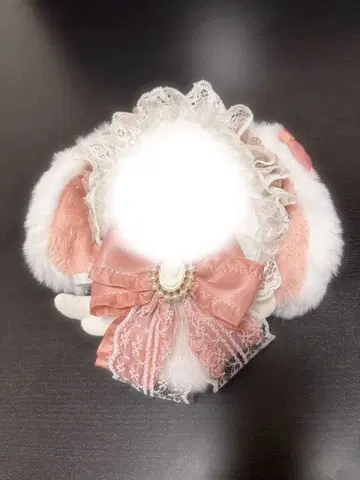 앙스타 신규 의상 천사 늘어진 귀 토끼 인형옷 핑크