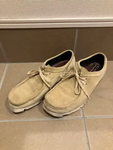 [ 26cm ] 클락스 Clarks 왈라비 고어텍스 베이지