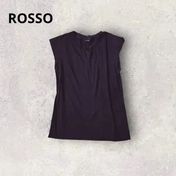 로쏘 슬리브리스 티셔츠 프렌치 슬리브 일본제 상의 티셔츠