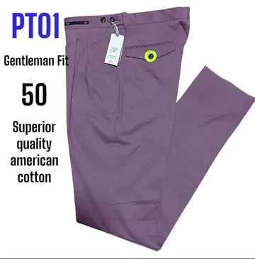 [새상품] PT01 Gentleman Fit 치노 팬츠 50 스트레치