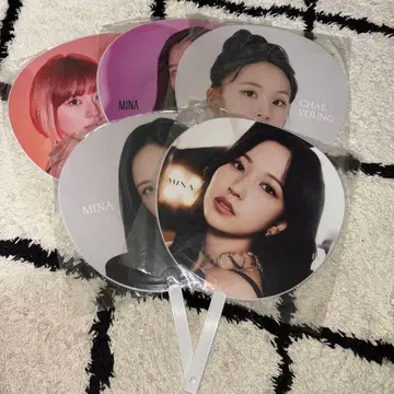 TWICE 부채 미나 채영 나연 TWICE lights