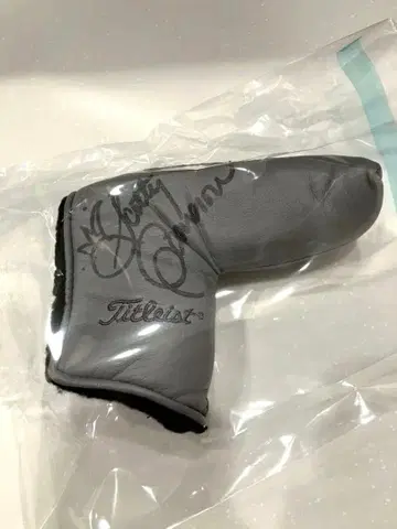 스카티 카메론 친필 사인 퍼터 커버