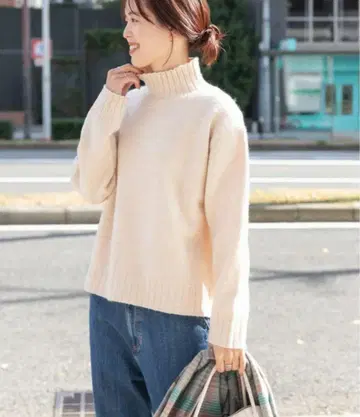 URBAN RESEARCH DOORS 터틀넥 니트