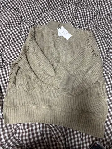 arancio aran 베이지 케이블 니트 긴팔 스웨터