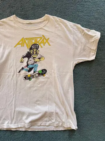 ANTHRAX 빈티지 T셔츠 1987 앤스랙스