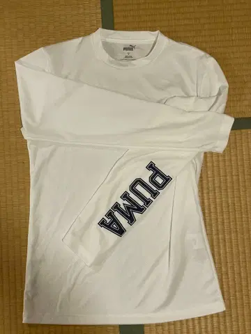 PUMA 화이트+핑크 M 긴팔 골프 셔츠 세트 이너 세트