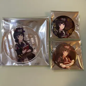 Roselia 시로가네 린코 캔뱃지 아크릴 코스터