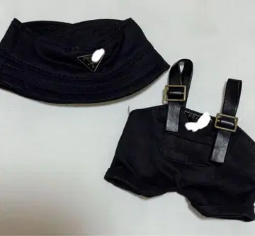 Labubu 라부부 봉제 인형 옷 17cm 봉제 인형 옷 활 블랙