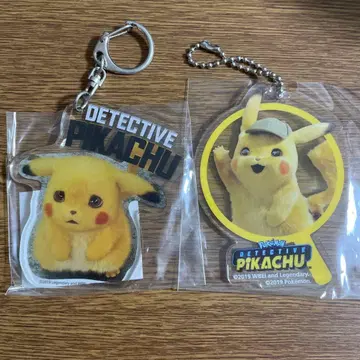 명탐정 피카츄 아크릴 키링 세트