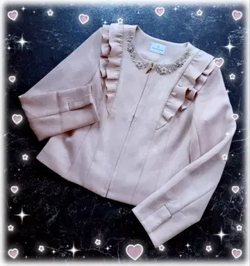 Dear Princess 프릴 비쥬 노카라 자켓