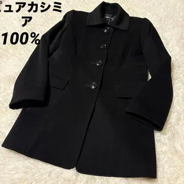 컨디션 최상! PURE CASHMERE 여성용 코트 캐시미어 100%