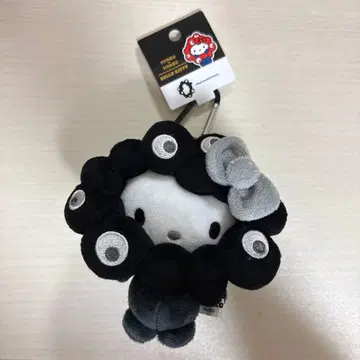 새상품 미야쿠미야쿠 변신 봉제 인형 BC 블랙 키티 산리오 카라비너