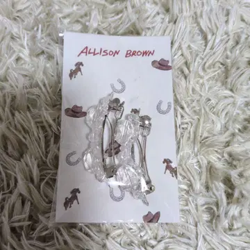 ALLISON BROWN 헤어 클립 3개 세트